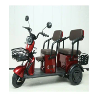 Best Selling In Turkey Tuk Tuk 3 Wheel Cargo Scooter Electric Tricycles For Adult