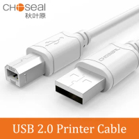 CHOSEAL USB Printer Cable USB A to B 2.0 A-Male to B-Male Printer Cord for HP Canon Dell Epson Lexmark USB 2.0 Printer Cable