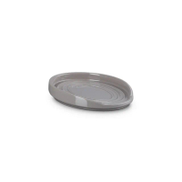 【Le Creuset】瓷器橢圓鏟座盤(迷霧灰)