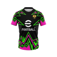 Jersey e football motif printing