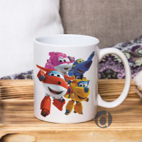 Mug Gelas Super Wings and Friends
