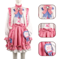 Anime Game Identity V Cosplay Costum Emma Woods Cute Lolita Dress Cosplay Costume Full Set
