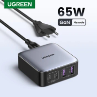 UGREEN 100W 65W GaN Charger Desktop Laptop Fast Charger 4 in 1 Adapter For iPhone 15 14 13 Pro Max Phone Charger Xiaomi Samsung