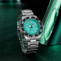 【CITIZEN 星辰】Mechanical系列 青春撞色時尚機械腕錶/43mm(NJ0170-83X)