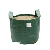 planter bag 15liter original Easygrow/pot tanaman/pot bunga diameter 29cm x 24cm Hijau Media menanam