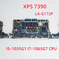 LA-G172P For DELL XPS 7390 Laptop Motherboard With I5-1035G1 I7-1065G7 CPU 100% Fully tested