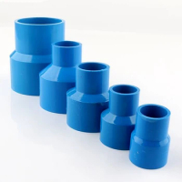 5-30Pcs 20/25/32/40/50mm Blue PVC Straight Reducing Connectors Water Pipe Garden Irrigation Water Pipe Connector Aquarium Adapte