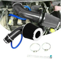 76mm 3inch Car Aluminum Air Intake Pipe Kit Air Filter Duct Tube Mushroom Head Intake Induction System Cold Air Intake Kit