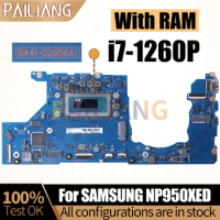 For SAMSUNG NP950QCJ Notebook Mainboard Laptop BA41-02792A SRG0N i7-1065G7 With RAM BA92-20562B Motherboard Full Tested