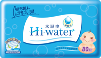 【醫博士專營店】康乃馨 Hi-water水濕巾80抽x12包/箱