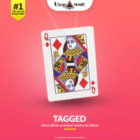 Tagged - Alat sulap - Kartu menembus kalung