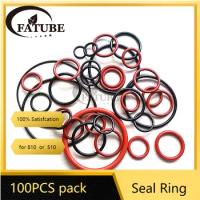 100PCS Pack FATUBE Drip Silicon Seal Ring O-ring for 510 810 Tip Gaskets Straw Joint