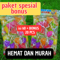 Permen Lolipop Anak Rasa Buah Halal Isi Banyak – Permen Murah Untuk Jajanan Anak - Permen Unik dan L