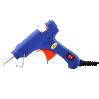 High Temp Heater Melt Hot Glue Gun 20/40W DIY Repair Tool Heat Mini Gun EU Use 7mm Glue Sticks Heat Hot Melt Glue Gun