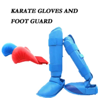 Leg Hand Foot Protector Taekwondo Sparring Gear Set Shin Guard Women Bands Palm Boxing Gloves Karate Shoes MMA Men Child Kids