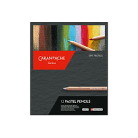 CARAN d'ACHE 瑞士卡達 專家級粉彩鉛筆 12色 /盒 788.312