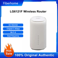 FiberHome LG6121F Wireless Router 5G Indoor CPE WiFi Signal Repeater Modem 5G Wi-Fi 6 Sim Card Gigabit Mobile Hotspot