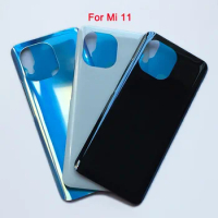 Battery Back Cover For Xiaomi Mi 11 Mi11 Lite 11T Rear Glass 3D Back Housing Door Case For Xiaomi Mi 11 T Lite 5G Pro Back Cover