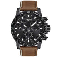 【TISSOT 天梭】Supersport 三眼計時手錶-45.5mm(T1256173605101)