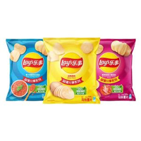 Lay’s/樂事薯片超值多口味組合膨化 獨立包裝 辦公室解饞 新日期 辦公室下午茶之選 新舊包裝隨機發（平行進口）