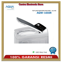 AQUA Mesin Cuci 1 Tabung 10.5KG AQW-1050R / 10,5KG AQW 1050 R