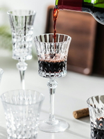 摩登主婦法國進口鉆石水晶杯紅酒杯高腳杯精致香檳杯紅酒杯子高檔