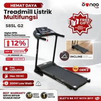 Treadmill Elektrik REDPANDA 585LM Multifungsi Murah Listrik Lipat Portable Low Watt Fitness Gym TM 5