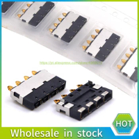 5PCS New 4Pin Inner Battery Connector Holder Clip Contact For mobile phones For Xiaomi Huawei Alcatel ZOPO THL Jiayu