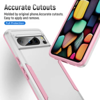 Strong Phone Cover Case for Google Pixel 8 Pro 7A 6A Pixel8 Pixel7 Pixel7a Pixel 6 7 Pro Pixel6a Pixel6 Protective Cases