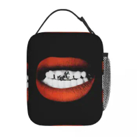 Lips Crop Beyonce Pop Queen Thermal Insulated Lunch Bag for Picnic Portable Food Bag Container Thermal Cooler Lunch Boxes