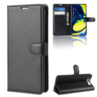 For Samsung Galaxy A80 Case Cover Flip Leather Phone Case For Samsung Galaxy A80 PU Leather Stand Cover Filp Cases