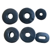 6 Pieces Performance Rubber Side Cover Grommet Eyelet Ring Replacement for Suzuki GN125 GN125 HJ125 HJ125-K2 HJ125-K3