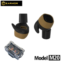 EARMOR M20 Active Pickup Noise Reduction Tactical Headphones Shooting Training Targeting Hearing Protection Electronic Earplugs