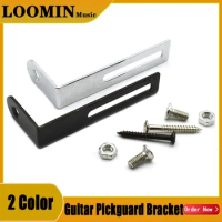 1pcs Replacement Silver Scratch Plate Support Pickguard Mounting Bracket for LP Electric Guitar