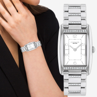 COACH Reese 輕奢晶鑽長方形女錶 送禮推薦-24x35mm CO14504315