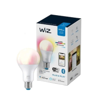 【Philips 飛利浦】Wi-Fi WiZ 智慧照明 8W LED全彩燈泡(PW04N 一組2入)