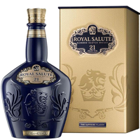 皇家禮炮 21年調和威士忌(舊版金盒藍瓶) 1L
