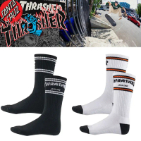 Kaos Kaki Santa Cruz x Thrasher SC Strip Socks