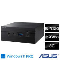 【ASUS 華碩】R7八核迷你電腦(Vivo PN53-S7145AV/R7-7735HS/8G/512G SSD/W11P)