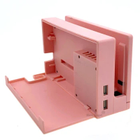 For Switch TV Dock Charging Base For Nintendos Switch Console TV HDMI-Compatible Docking Station Limited Pink Dock Station