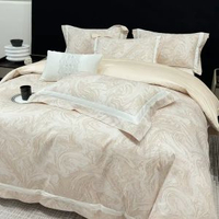A類高階240支全棉貢緞四件套長絨棉純棉親膚裸睡床單被套