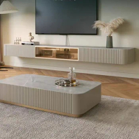 Modern Entertainment Center Tv Stand Mobile Console Storage Showcase Retro Luxury Bedroom Tv Cabinet Nordic Furniture