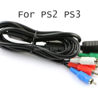 1PCS High Quality New for Sony for Playstation PS2 for PS3 Console CableArrival Audio Video AV Cable Cord Wire to 3 RCA TV Lead