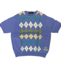【Glenmuir】紫色羊毛衣(針織衫 毛衣 長袖毛衣 線衫)