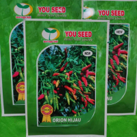 promo Benih Cabe Rawit Dompolan ORION HIJAU isi 10Gr/2.000 Biji Cabe ORIONF1 Bibit