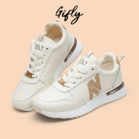 GIFLY Ara Sepatu Sneakers Wanita Putih Kets Tali Sport Shoes 629