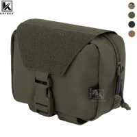 KRYDEX Tactical Tear Off First Aid IFAK Pouch Rip Away Medical Pouch MOLLE EMT Holder Hunting Airsoft Trauma Kit Survival Bag