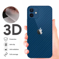 5PCS Back Carbon Fiber Film For Apple iPhone 11 13 Pro Max X XR XS Max 12 Mini SE 2020 iphone 6s 7 8 Plus Phone Screen Protector