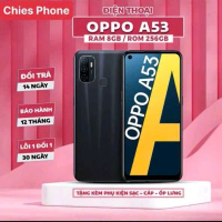 M4 [2ND HAND] Điện thoại Oppo A53 RAM và ROM: Điện thoại Oppo A53 có RAM 8GB và ROM 256GB