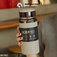 Gọn nhẹ Bình giữ nhiệt 1 lít inox 304 siêu bền GORILLA CHEF giữ nhiệt 8-12 tiếng